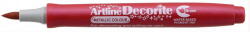 Artline Marker ARTLINE Decorite, varf flexibil (tip pensula) - rosu metalizat (EDFM-F-RE)