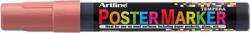 Artline Marker pentru poster ARTLINE, corp plastic, varf rotund 2mm - rosu metalizat (EK-EPP4-MRE)