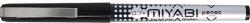 PENAC Roller cu cerneala PENAC Miyabi, ball point 0.7mm, clema metalica - scriere neagra (P-LP0107-BK)