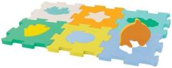 Infantino Mini Covoraș Puzzle din Spumă Moale - Animale Marine, 6 Piese (IN313101)