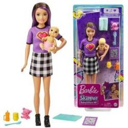 Mattel Barbie Skipper doll babysitter + baby accessories GRP11 ZA5084
