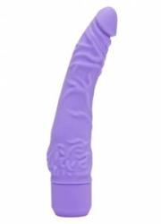 Boss of Toys Get Real Classic Slim Vibrator Purple - Compact Silicone Intimate Device