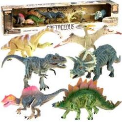 Jokomisiada Set of painted Dinosaur Figures DINOSAURS various 6pcs ZA2051