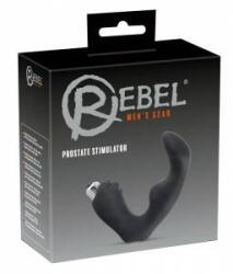 Rebellion Rebel Intimate Wellness L-Shaped Massager Black 12 cm Silicone ABS