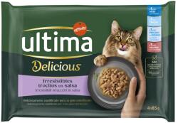 Affinity 48x85g Ultima Delicious Adult Sterilized halváltozatok nedves macskatáp