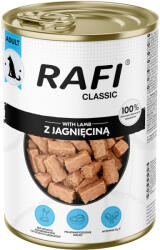 RAFI 12x1.240g Rafi Dog bárány nedves kutyatáp