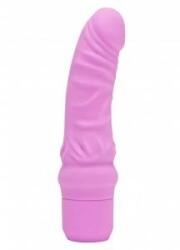Boss of Toys Get Real Mini Classic Curved Vibrator Pink - Ergonomic Silicone Design