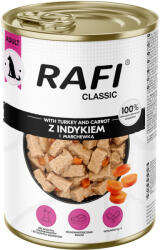 RAFI 12x1.240g Rafi Dog pulyka nedves kutyatáp