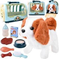Jokomisiada Interactive dog + food + transporter ZA4354