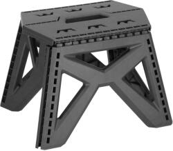 Brius Scaun inaltator multifunctional tip scara, 100 kg, compact, cu maner, 32x30x23 cm, gri (HA-7485)