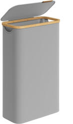 Brius Cos rufe slim pentru spatii inguste, sac detasabil, 65 litri, 42x23x71 cm, gri (EZ-LCB506G01)