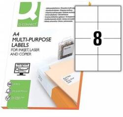 Q-Connect Universal labels Q-CONNECT, 105x74mm, straight, white 100 pcs