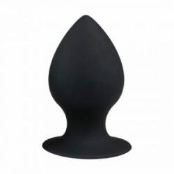 Boss of Toys EasyToys Round Plug Black XL - Silicone Intimate Accessory with Suction Base