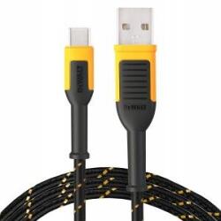 Dewalt USB Cable Dewalt USB-A - USB-C 1.2 m Black (DXMA131-1361-DWG)