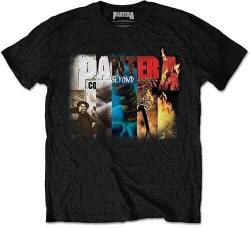 Pantera Album Collage Rövid ujjú póló Black S (PANTS09MB01)