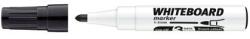 ICO Marker pentru tablă albă, 1-3 mm, vârf conic, ICO "Plan", negru