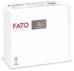 FATO Șervețele, pliate 1/4, 38x38 cm, FATO "Stea", albe, 40 buc