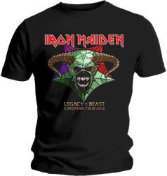 Iron Maiden Legacy of the Beast Tour (Back Print) Black L Ing (IMTEE72MB03)