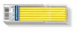 STAEDTLER Mină marker, pentru toate suprafețele, nepermanentă (omnicrom), STAEDTLER "Lumocolor 218", galbenă, 12 buc