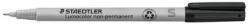 STAEDTLER Marker nepermanent, OHP, 0, 4 mm, STAEDTLER "Lumocolor® 311 S", negru