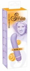 Sweet Smile Mini-G Compact Vibrator Purple Silicone 12.4cm