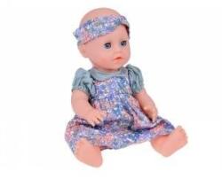 Jokomisiada Set Rubber Baby Doll + accessories + drinks + pees + moves eyes ZA5154