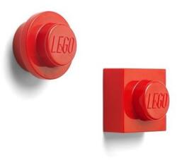 LEGO Magneți, 2 forme diferite, LEGO, roșii, 2 buc