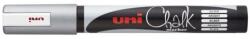 uni Marker cu cretă, 1, 8-2, 5 mm, UNI "PWE-5M", argintiu