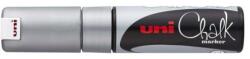 uni Marker cu cretă, 8 mm, UNI "PWE-8K", argintiu