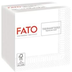 FATO Șervețele, pliate 1/4, 24 x 24 cm, FATO "Smart Table", albe, 100 buc