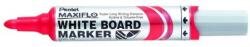 Pentel Marker pentru tablă albă, 2, 5 mm, vârf conic, PENTEL "Maxiflo MWL5M", roșu