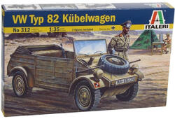 Italeri Italeri: Machetă VW Typ 82 Kübelwagen - 1: 35 (0312s)
