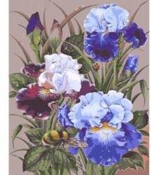 Smart Flamingo Creative set Flamingo Line Painting by numbers 40x50cm Irises (FYS174)