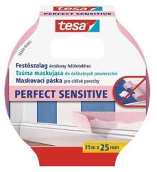 tesa Bandă de mascare, pentru suprafețe sensibile, 25 mm x 25 m, TESA "Perfect Sensitive", 25m
