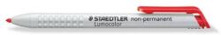STAEDTLER Dozator pentru ceară de marcare, pentru toate suprafețele, nepermanentă (omnicrom), STAEDTLER "Lumocolor", roșie