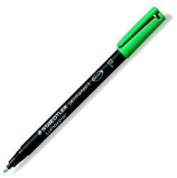 STAEDTLER Marker permanent, OHP, 0, 6 mm, STAEDTLER "Lumocolor® 318 F", verde