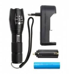 Libox LB0110 Tactical LED T6 ZOOM Rechargeable Flashlight