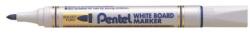 Pentel Marker pentru tablă albă, 2 mm, vârf conic, PENTEL, albastru