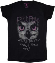 Pink Floyd Owl - WDYWFM? Black S Női Ing (PFTEE142LB01)