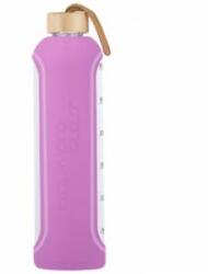  Glass bottle KiCA Hydro Glass 1000 ml - purple