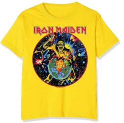 Iron Maiden World Piece Tour Circle Yellow XL Ing (IMTEE167MY04)