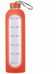  Glass bottle KiCA Hydro Glass 1000 ml - orange