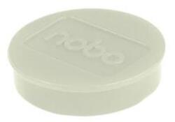 Nobo Magnet, puternic, 38mm, 10 buc, NOBO, alb, 10 buc