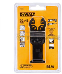DeWalt DT20701-QZ Multiszerszám merülőfűrészlap 43x30mm/18tpi FA/SZÖGES FA (DT20701-QZ)