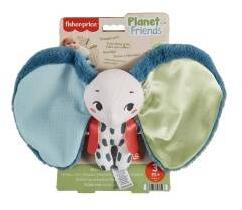 Mattel Mattel Fisher Price Sensory Elephant Cuddly Toy - Big Ears ZA6044