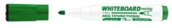 ICO Marker pentru tablă albă, 1-3 mm, multifuncțional, ICO "Markereraser", verde