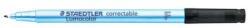 STAEDTLER Marker nepermanent, OHP, 0, 6 mm, STAEDTLER "Lumocolor® 305 F", negru