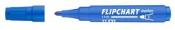 ICO Marker flipchart, 1-3 mm, vârf conic, ICO "Artip 11 XXL", albastru