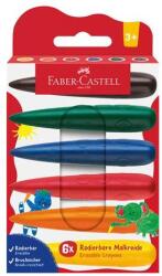 Faber-Castell Creioane cerate, set, FABER-CASTELL, 6 culori diferite, 6 buc