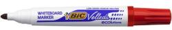 BIC Marker pentru flipchart și tablă albă, 1, 4 mm, vârf conic, BIC "Velleda ecolutions", roșu